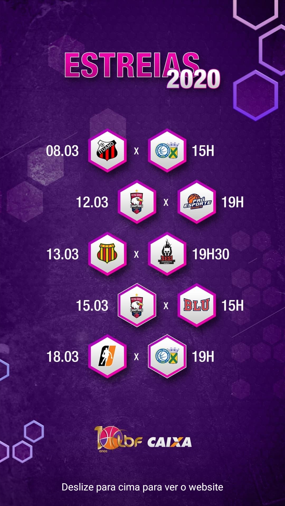 Assim como em 2019, a estreia está marcada para 08 de março, em comemoração ao Dia Internacional da Mulher. Foto: Divulgação / LBF